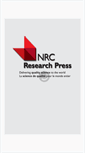 Mobile Screenshot of nrcresearchpress.com